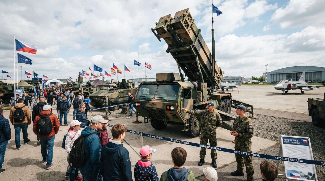 Dny NATO v Ostravě pokračují, armáda ukazuje novou protivzdušnou obranu
